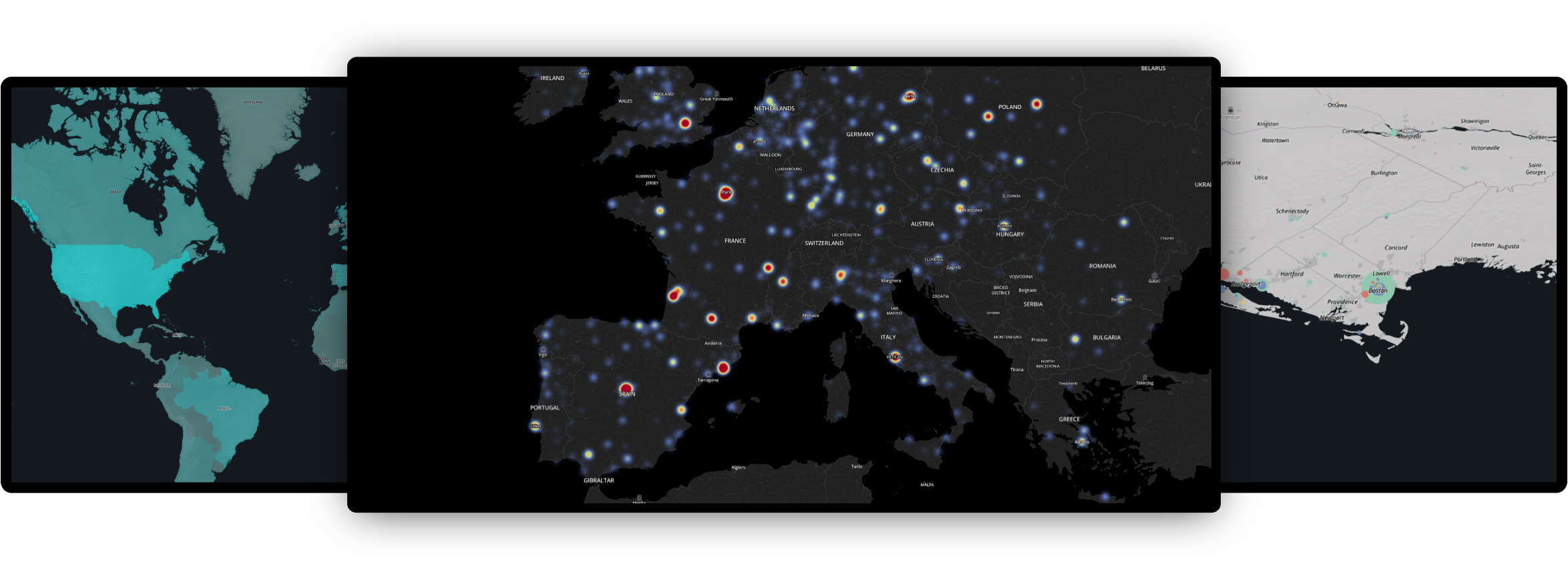 Map samples